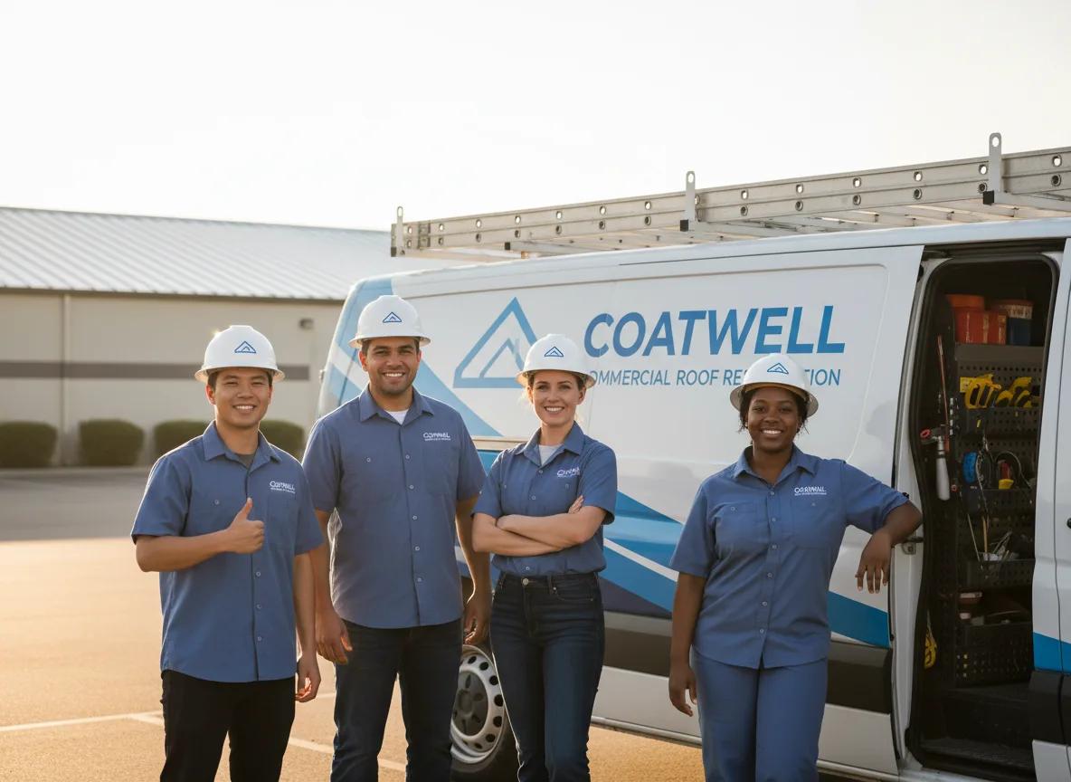 Commercial roof coating company in Prescott, KS